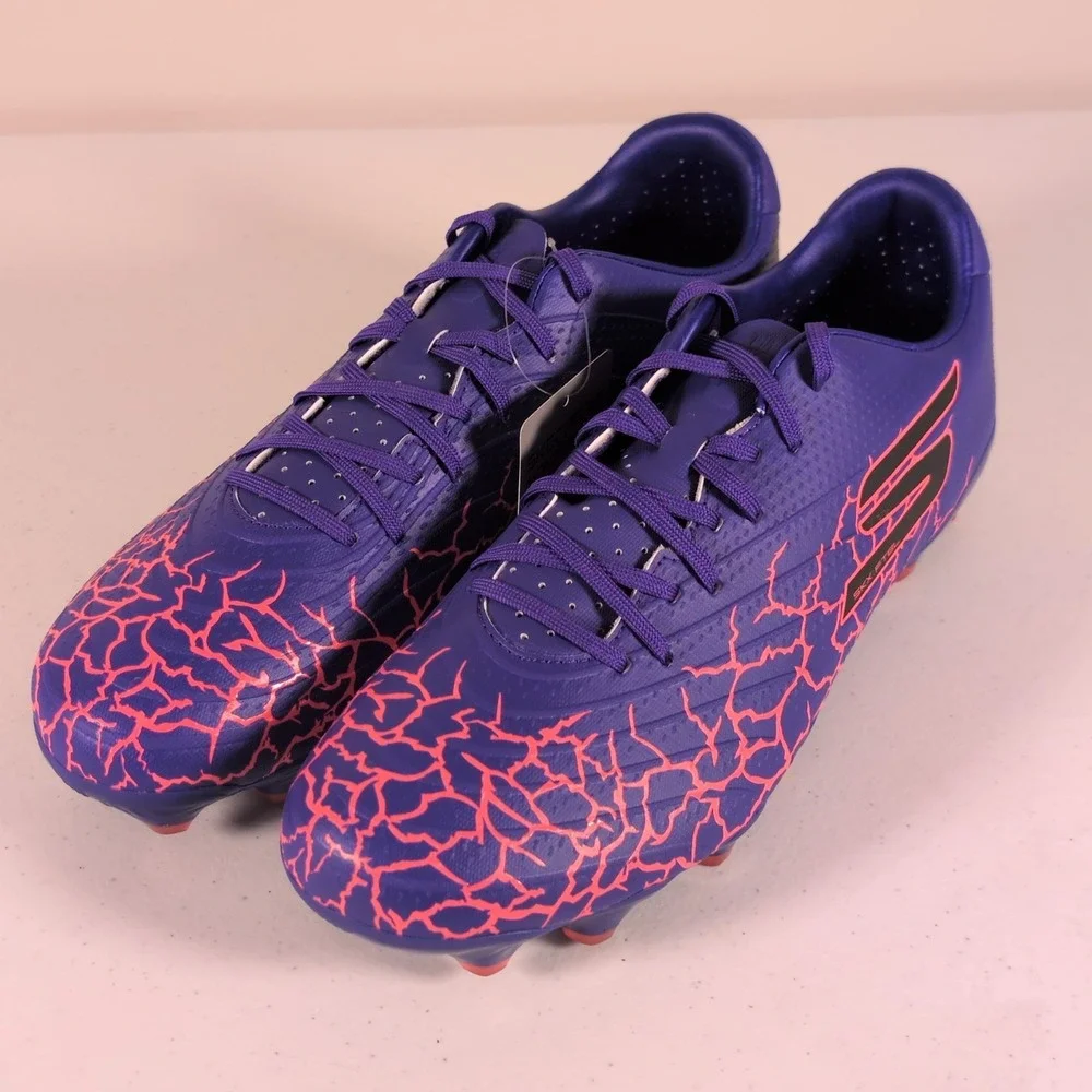 Skechers SKX 1.5 FG Soccer Cleats Purple Mens Size 10.5 Football Boots 252017